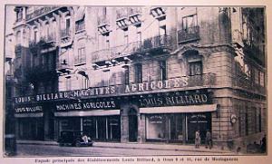 ORAN ETABLISSEMENTS BILLIARD ET CUZIN